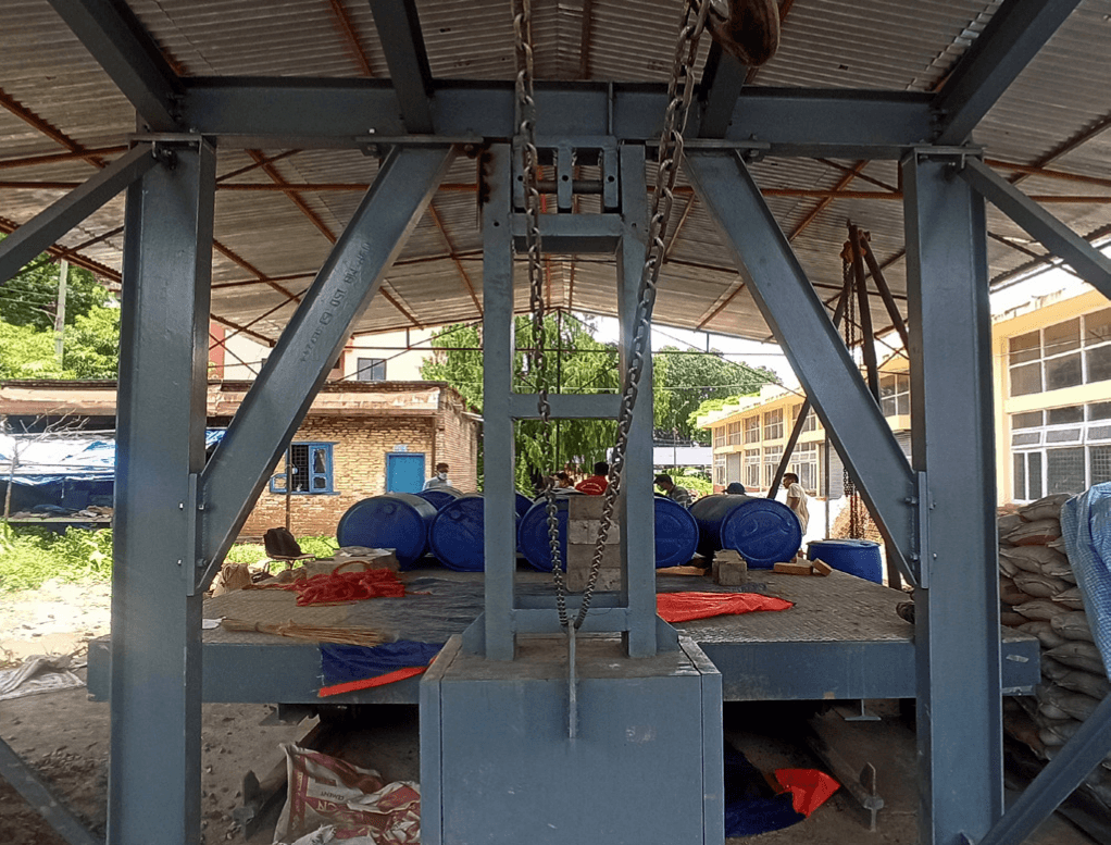 Deployment of  Shock Table Testing Facility 